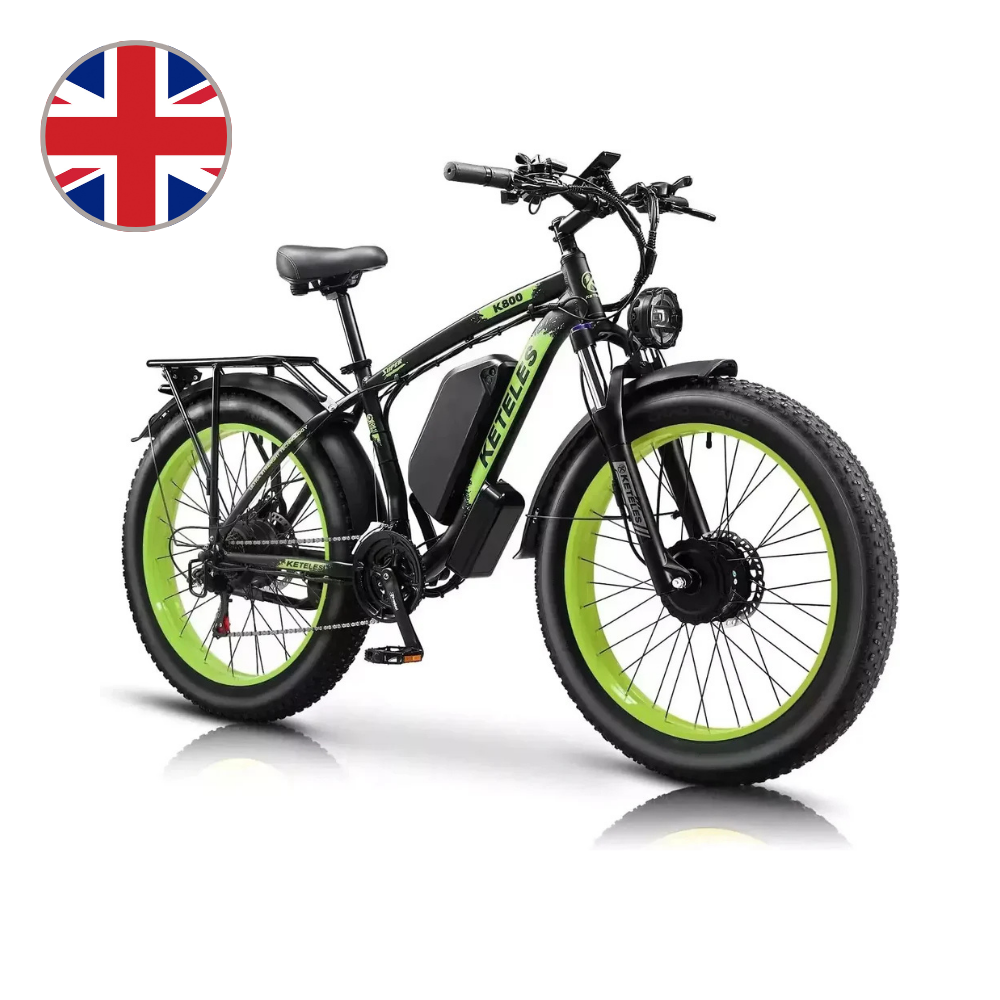 KETELES K800 Dual Motor 48V 23Ah Fat Tire E-Bike